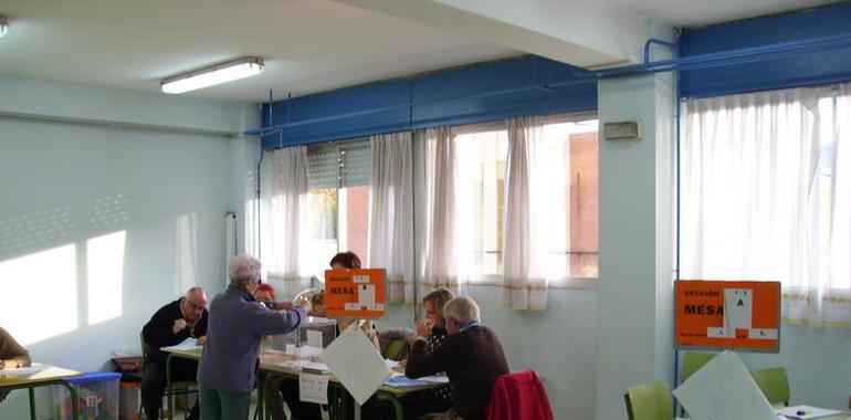 La participación electoral en Asturias a las 1803 está en el 5622%