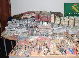 Detenido un senegalés en Oviedo por falsificación de marcas comerciales