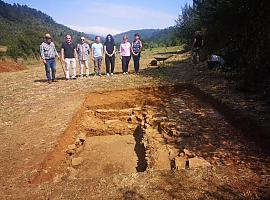 Se amplían las excavaciones en la villa romana de La Estaca, en Las Regueras