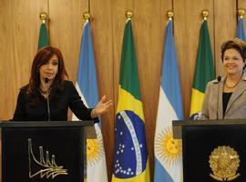 Reunión bilateral entre Cristina y Dilma en Caracas