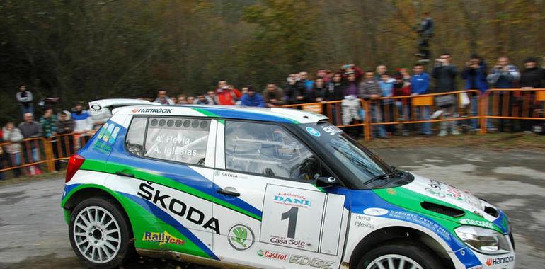 Berti Hevia se impone en la última prueba del Campeonato de Asturias de rallysprints 2011