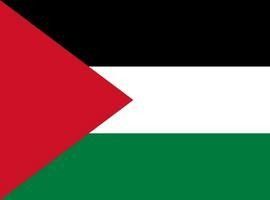 Izado de la bandera palestina en la UNESCO