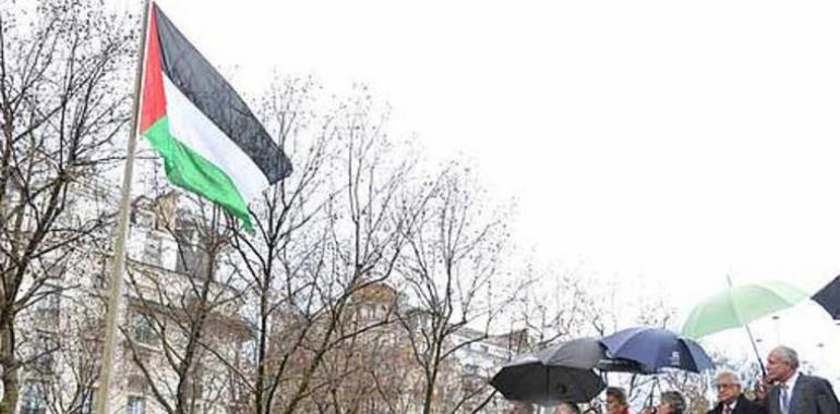 La bandera palestina ondea en la UNESCO