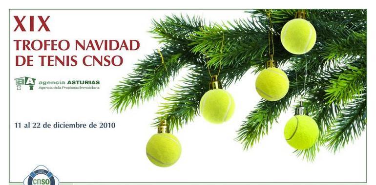 Arranca la XX edición del Torneo de tenis de Navidad del CNSO
