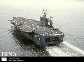 Los iraníes detectan un portaviones de EE.UU en su zona de maniobras navales