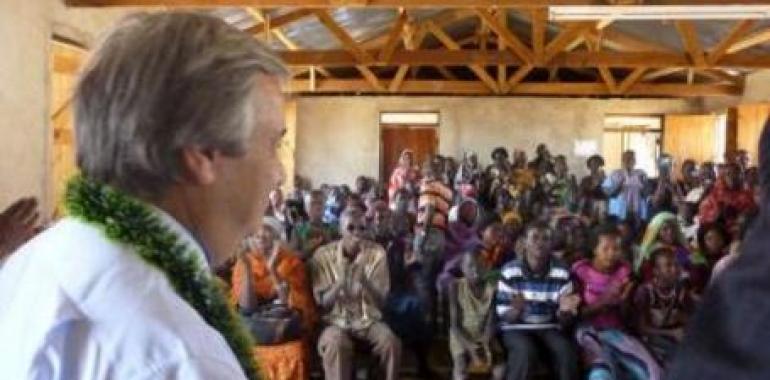 Alto Comisionado de ACNUR pide un apoyo humanitario masivo para Sudán del Sur