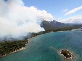 El incendio forestal en Tierra del Fuego destruye más de 1000 hectáreas