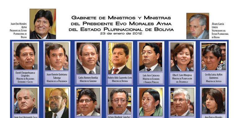 El nuevo Gobierno de Morales tomó posesión