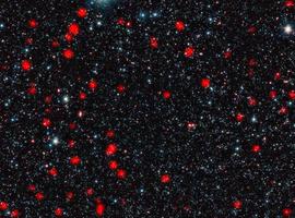 Relacionan remotos estallidos estelares con galaxias masivas actuales