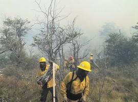 El fuego amenaza al Parque Nacional Tierra del Fuego 