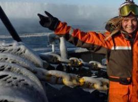 Una luchadora contra la captura de cetáceos en la Antártica