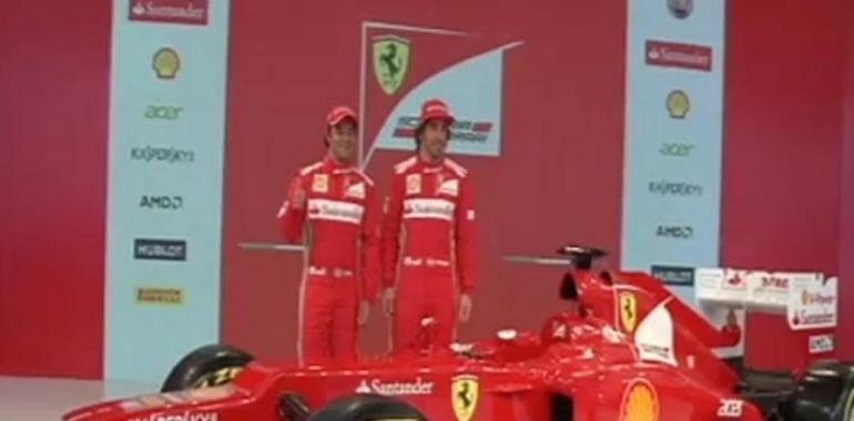 Presentación del Ferrari F2012 (vídeo)