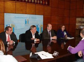 Principado y Ayuntamiento de Mieres acuerdan realizar un plan de coordinación para el transporte en el concejo