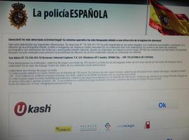 ALERTA: virus informático utiliza la imagen de la Policía Nacional  para cometer estafas en Internet 