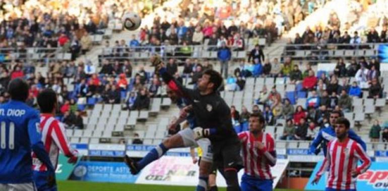 El Atlético B frena al Real Oviedo