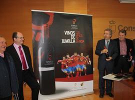 Jumilla embotellará y comercializará un vino Monastrell como oficial de la Federación Española de Fútbol 
