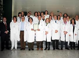 El Laboratorio de Hematología del Hospital de León recibe la certificación de calidad ISO9001