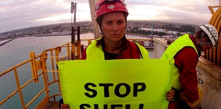 Xena y Greenpeace bloquean una expedición de Shell al Ártico 