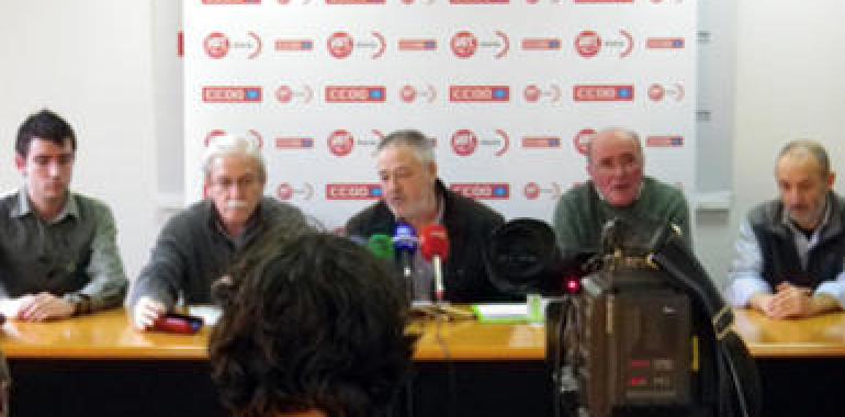 CCOO, UGT y USO convocan hoy en Oviedo a rechazar la reforma laboral 