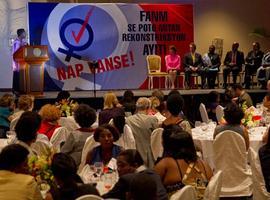 Por una mayor participación de las mujeres en la reconstrucción de Haití