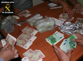 Desmantelada una de las más activas organizaciones de introducción de billetes falsos en España