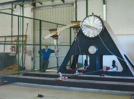 El CEDER abre el único banco de ensayos de palas de pequeños aerogeneradores de España