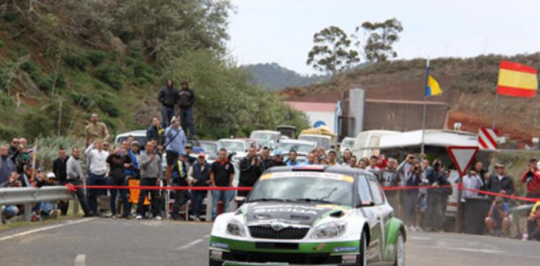 Berti Hevia, obligado a abandonar el Rallye Islas Canarias por un problema eléctrico