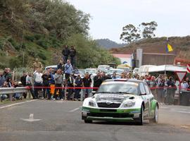 Berti Hevia, obligado a abandonar el Rallye Islas Canarias por un problema eléctrico