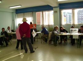 El proceso electoral en Asturias transcurre con normalidad
