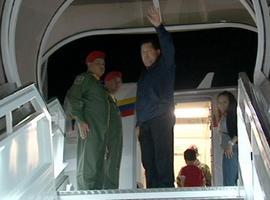 Chávez, de nuevo en cuba para recibir radioterapia
