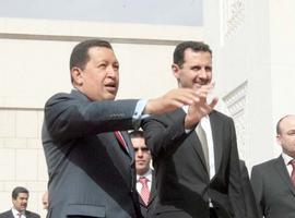 Chávez conversó con su par sirio Bashar Al-Assad 