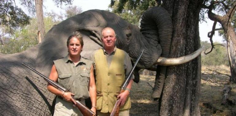 Una foto del Rey durante una cacería de elefantes revoluciona las redes sociales