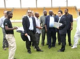 La Confederación Africana de Fútbol inspecciona en Malabo los trabajos de la Copa de África 2012