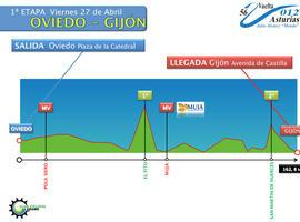 Vuelta a Asturias - Etapa 1: Oviedo-Gijón (162,8 Km.)