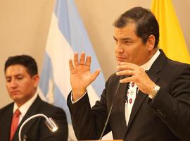 Correa niega que el narcotráfico esté ocupando Ecuador