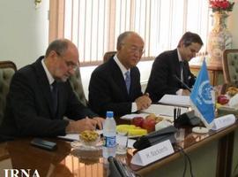 El Director dela AIEA y el Jefe de la OEAI mantienen conversaciones de mutuo interés