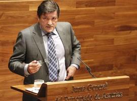 \"Nos empeñaremos en cumplir la ley, nuestro programa, nuestra ideología y con todos los asturianos\"