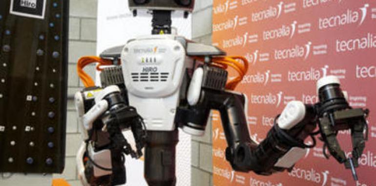 Hiro, el primer robot humanoide, llega a Europa