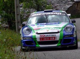 Óscar Palacio se impone en la segunda prueba del Campeonato de Asturias de Rallyes