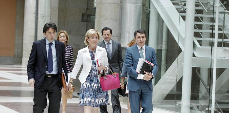 Aguirre propone disminuir los diputados de la Asamblea de Madrid como medida de ahorro
