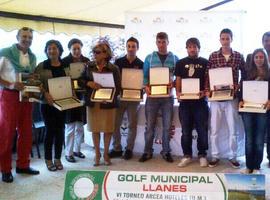 Ganadores del Torneo Fin de Curso Escuela Infantil en el Golf de Llanes 