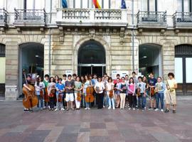 Concierto de la Orquesta Sinfónica del Conservatorio de Música de Oviedo en Llanes