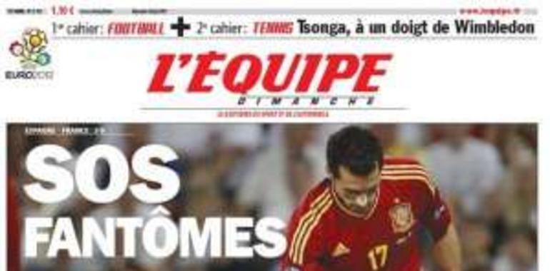 La prensa francesa elogia a La Roja y carga contra les bleus