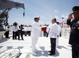 El Presidente de México, en Sonora, celebró el Día de la Marina.