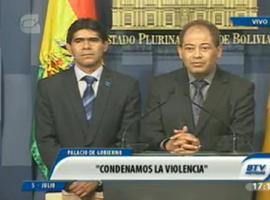 Gobierno boliviano denuncia \"infiltrados y agitadores\" en la marcha indígena