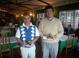 Jorge García y Javier Blanco, ganadores del Manzana de Golf en Villaviciosa