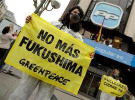 Greenpeace reclama a PSOE Y PP el abandono de la energía nuclear