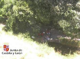 Rescatada una senderista herida en las Hoces del Duratón (Segovia)