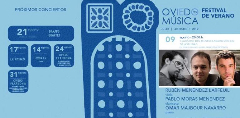 Conciertos de Oviedo es Música en los claustros de la Universidad y el Museo Arqueológico