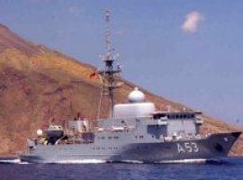 Un buque del espionaje alemán ayuda a los insurgentes sirios, según un diario